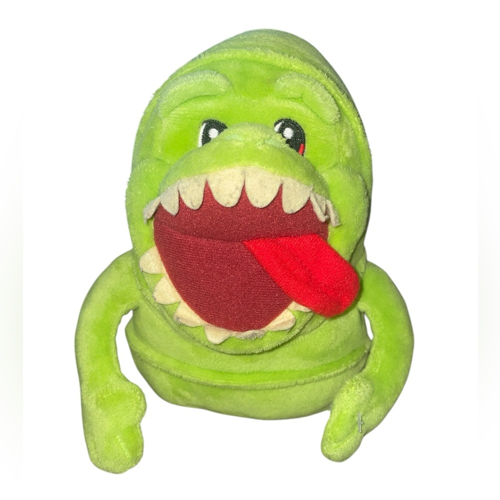 Build A Bear Workshop Ghostbusters Slimer Plush 8" Green Stuffed 2016 BAB Animal